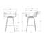 Tabouret de bar et de comptoir pivotant Bethanee-87484364-87484361-87484357