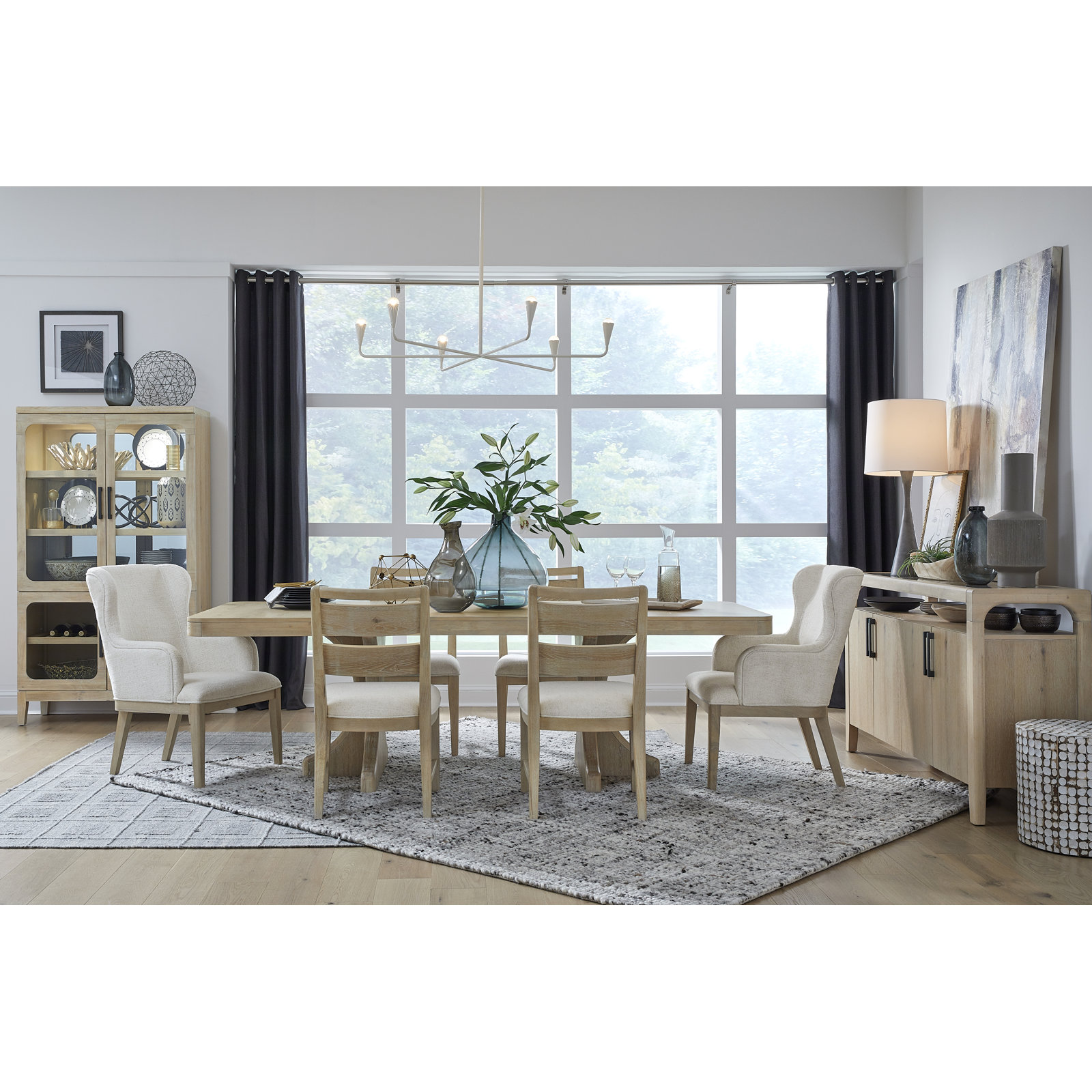 Wilkinson 40" Extendable Oak Dining Table