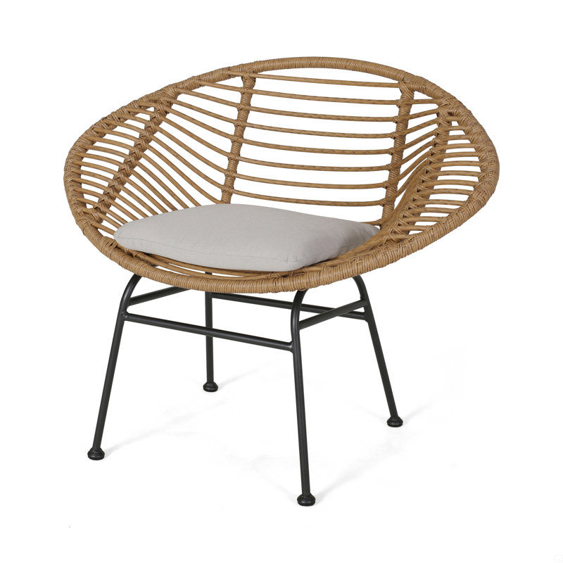 Chaise San Antonio, Brun + beige