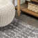 Kateshia Moroccan HYPE Boho Vintage Diamond Gray/Ivory Rug