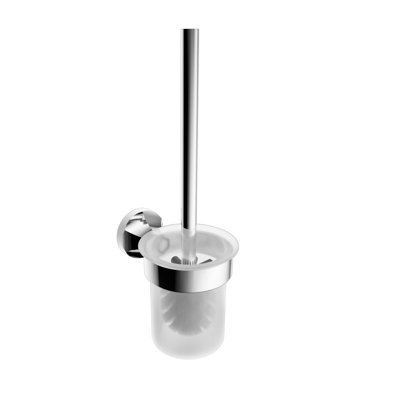 Orren Ellis Speicher Metal Toilet Brush And Holder