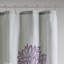 Rideau de douche à imprimé floral