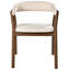 45cm H Fabric Upholstered Upholstered Back Armchair-552037121