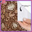 Rideaux de douche à motif floral-1411778280