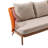 Mitruta 70.86'' Wide Rectangle Aluminum Patio Sofa with Cushions