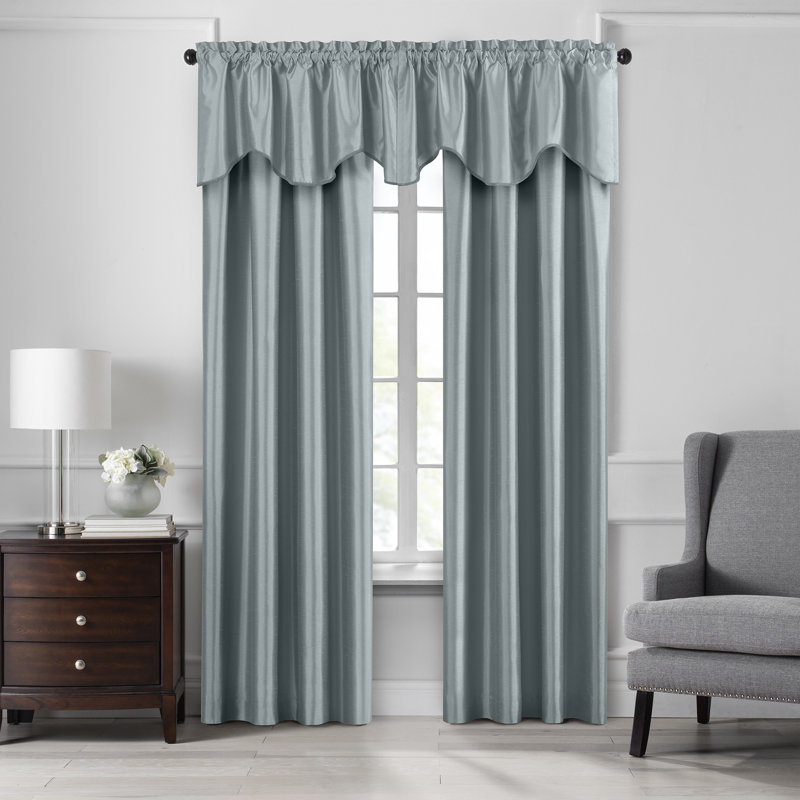 Mullan Blackout Single Curtain Panel, 52" x 84", Mineral