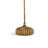 Clove Stem Buffet Table Lamp With Natural Linen Shade