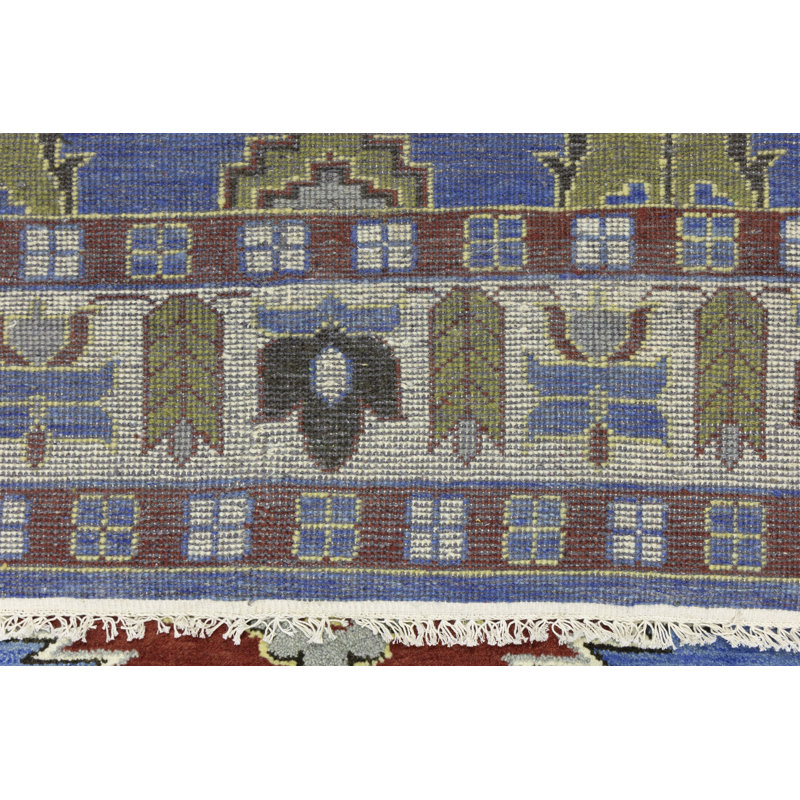 Tapis rectangulaire en laine 5 pi 10 po x 8 pi 11 po Kariss