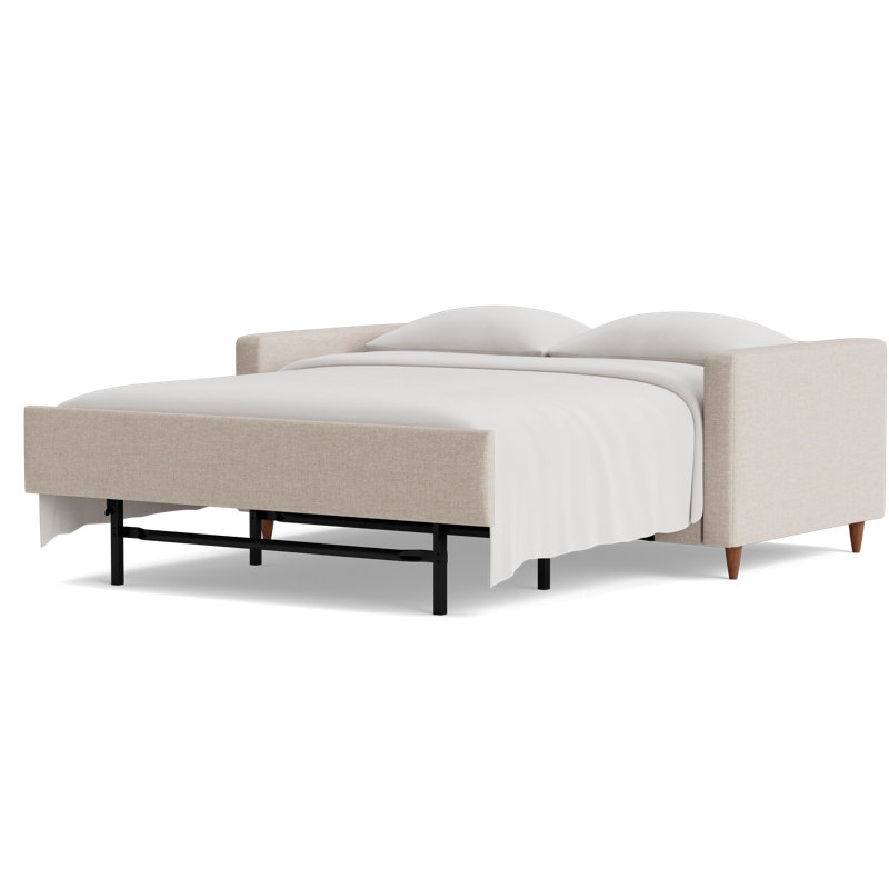 MCM Sofa Bed, Performance Weave - Natural