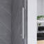 43" - 48" X 76" Frameless Single Sliding Shower Door With 8Mm Tempered Glass, Soft Closing Function-126167953