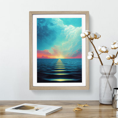 Mind Blowing Sunrise - Framed Print