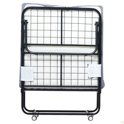 Lit pliant 31 po x 75 po avec matelas 5 po, taille simple