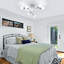 Chrome 6-Light Branch LED Ceiling Light