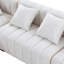 Channel Tufted Sofa Velvet Upholstered Modular Sofa-1209306863