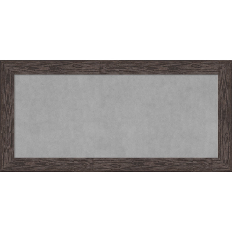 Tableau mémo magnétique en métal, H 26 po x l 54 po