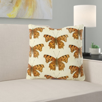 Coussin décoratif papillon