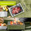 ROYALFORD 36cm W Portable Charcoal Grill