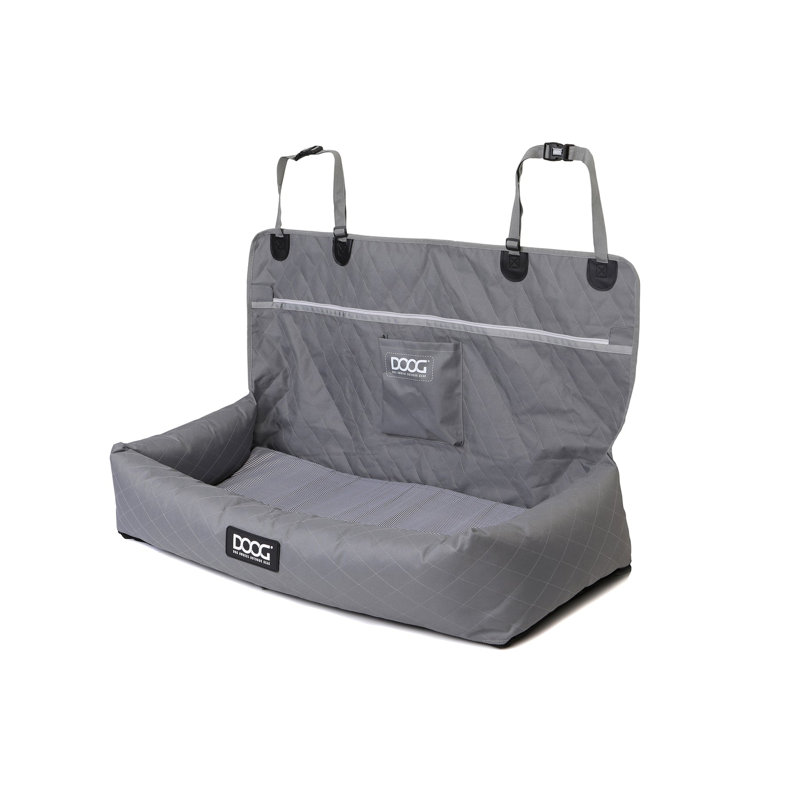 Grand siège d'auto pour enfant DOOG - vert 39,5 po x 15,6 po, Gris