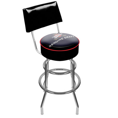 Pontiac Swivel Upholstered Counter Stool
