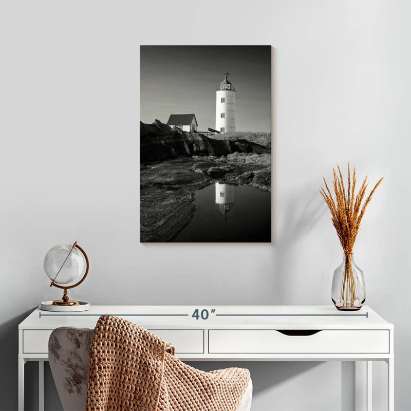 Phare BW Île Verte, H 24 po x l 16 po