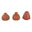 Vases décoratifs en terre cuite à motif de bourgeons en terre cuite pour la maison