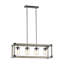 Luminaire suspendu linéaire à 4 lumières pour îlot de cuisine Dunning-1158707611
