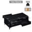Coffee Table, 110X60x45cm Livingroom Table, Sofa Table With 4 Drawers, Table In Matt Finish-966038363