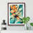 Walnut Framed Paper