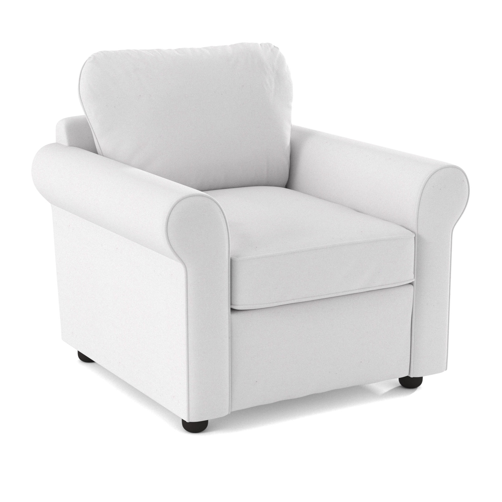 Warrington Armchair, Canvas White Sunbrella® Canvas