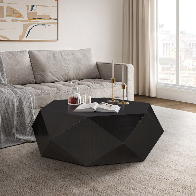 Table basse Clorence, Noir