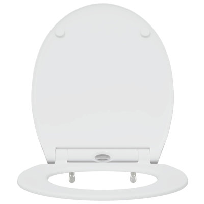 Anthracite Plastic Standard Adjustable Armrests Toilet Seat