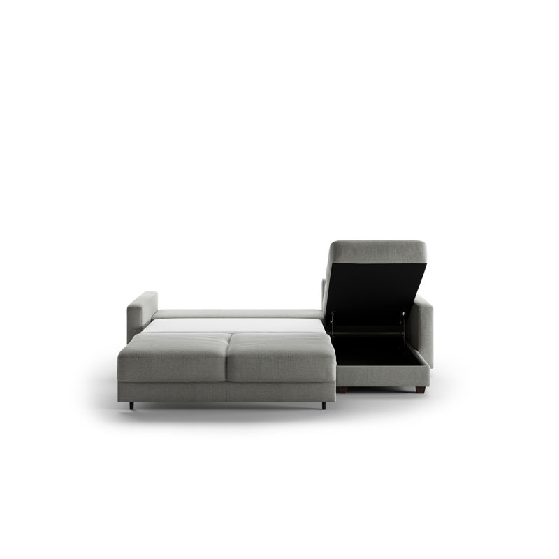 Hampton Queen Sectional (Loveseat Sleeper + Reversible Chaise) Rodeo 104