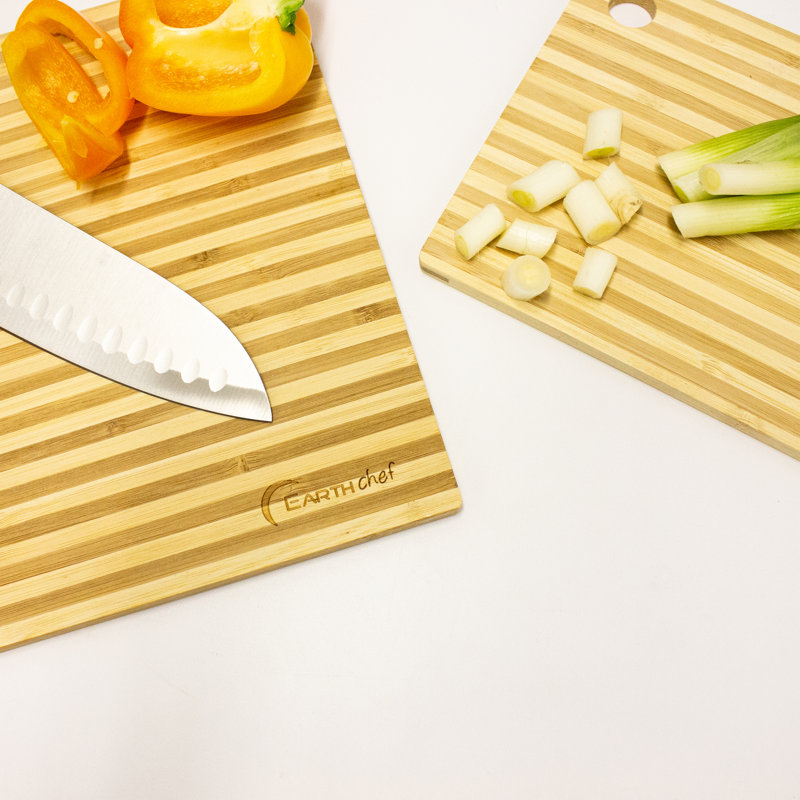 BergHOFF EarthChef 2pc Bamboo Prep Board Set