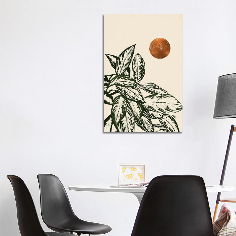 Calas II (bronze) par Bria Nicole, reproduction d'art graphique sur toile tendue, H 12 po x l 8 po x P 0,75 po