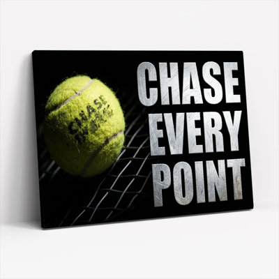 Ensemble de 1 toile murale « Chase Every Point »