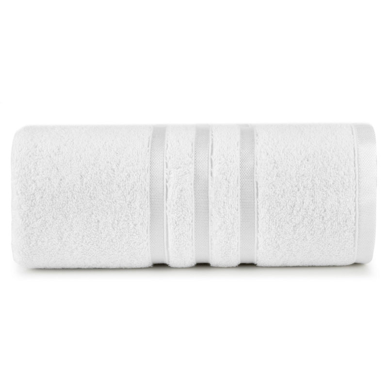 Hughbanks Midweight Jacquard Fingertip Towel, White