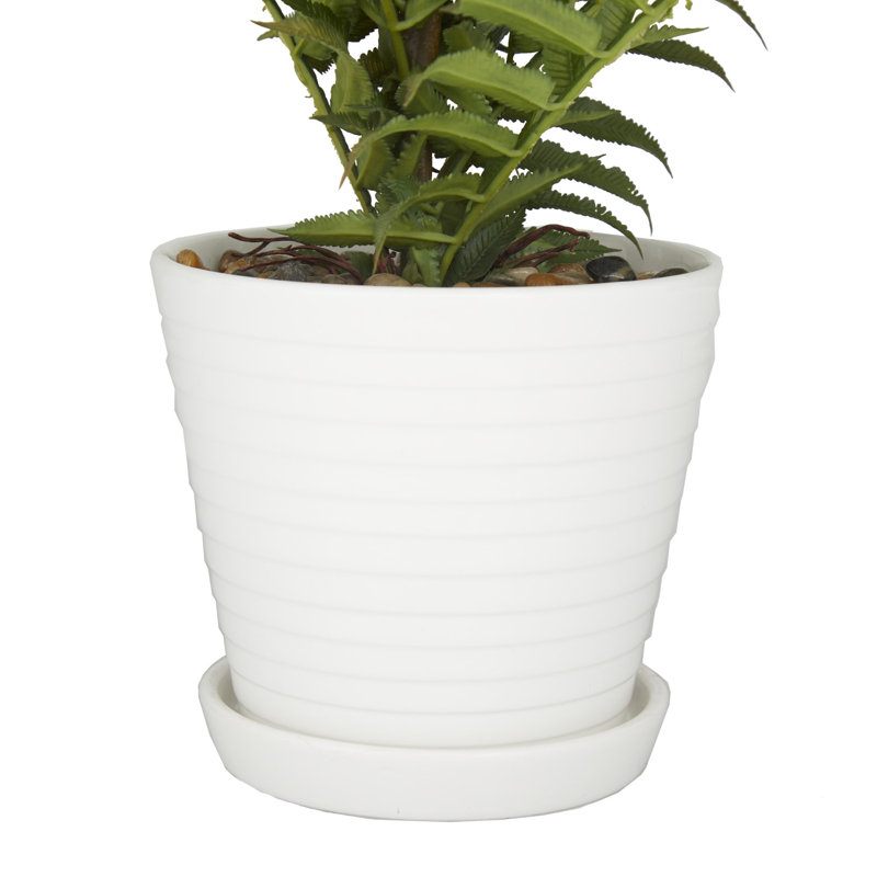 Feuillage artificiel en porcelaine naturelle