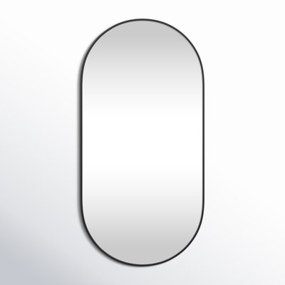 Elington Metal Oval Mirror