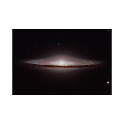 The Sombrero Galaxy (NGC 4594) by Roberto Colombari - Wrapped Canvas Print