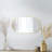 Premium Metal Frame Shatterproof Wall Mount Mirror - FM4-110252319-110252318