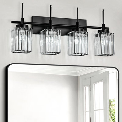 Edgars Modern Crystal Dimmable Vanity Light