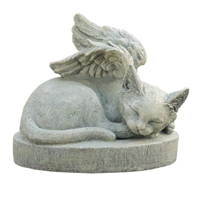 Inspirational & Sympathy Cat Plastic Garden Statue