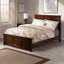 Lit plateforme en bois massif avec pied de lit assorti Marshallville-83257622-83257625