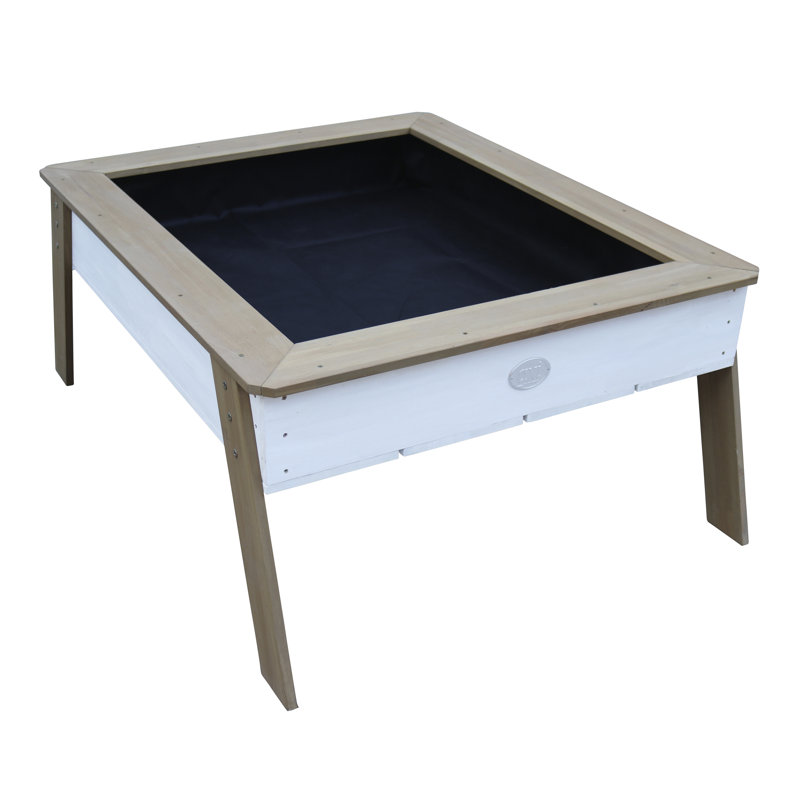 Potting Bench, Brown/White