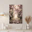 «Rose» et «White Blossoming Trees Over Sunlit Path», art mural sur toile-1863941587