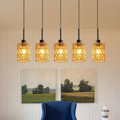 5-Light Kitchen Island Pendant Light