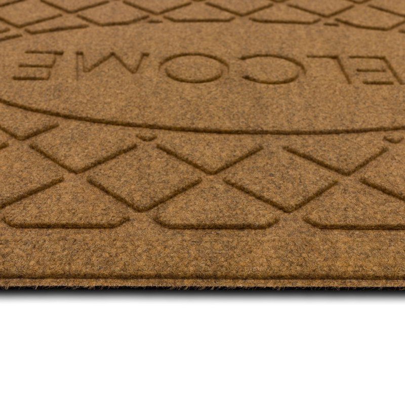 Tapis de porte Welcome Impressions, Tanné