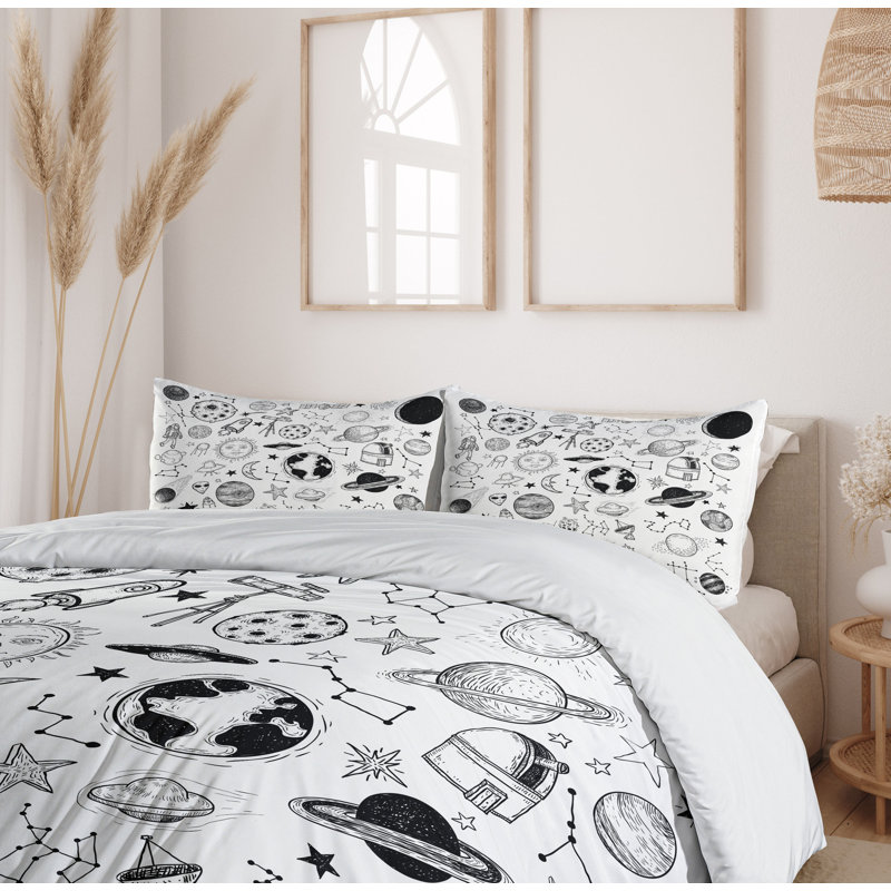 No Duvet Cover, California King Duvet Cover + 2 Standard Shams