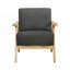 Chaise d'appoint rembourrée 1Pc, chaise confortable-1846554014