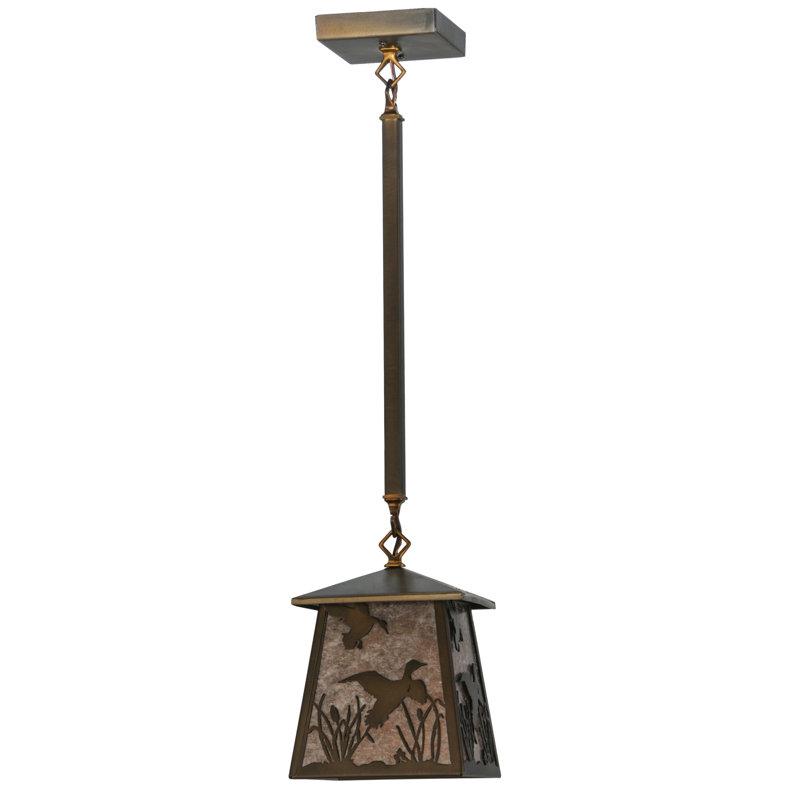 Rustic Lodge 1 - Light Pendant, 31.5" H x 7" W x 7" D